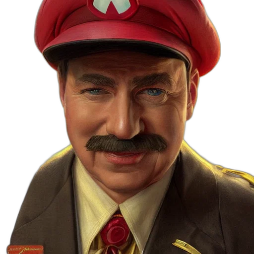 hat, face, staff, animal, concept art, photorealistic, pixel art, 3d render transparent PNG cut-out