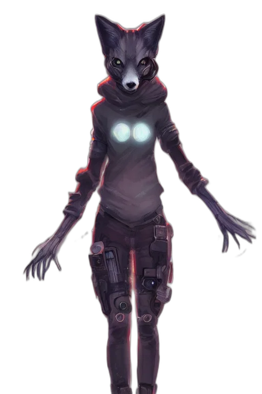 mask, robot, creature, staff transparent PNG cut-out