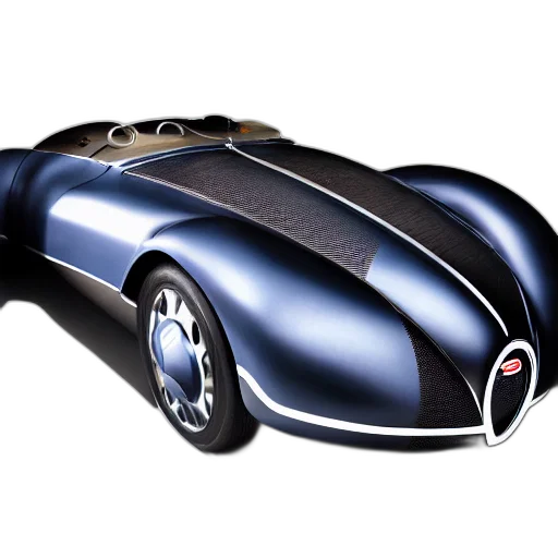 car, 3d render, concept art, photorealistic, futuristic, bugatti, type, atlantic transparent PNG cut-out