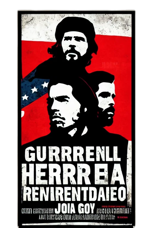 comic book art, pixel art, cartoon, concept art, guerrillero, heroico, president, joe transparent PNG cut-out