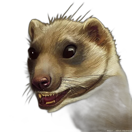 animal, creature, face, staff transparent PNG cut-out