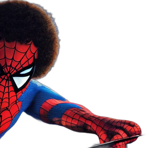 hair, mask, comic book art, concept art transparent PNG cut-out