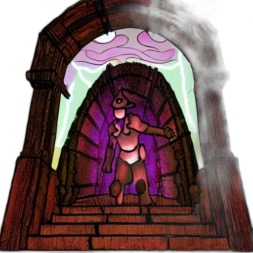 dragon, staff, concept art, fantasy art transparent PNG cut-out