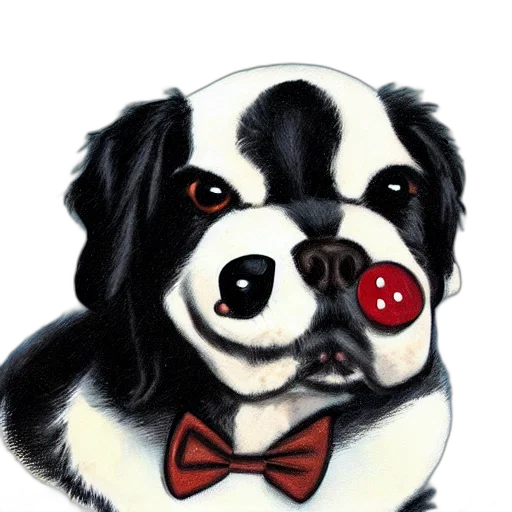 animal, staff, face, watercolor transparent PNG cut-out