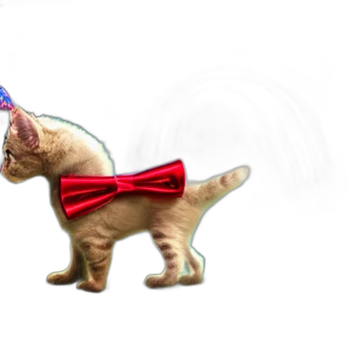 staff, animal, hat, creature, 3d render, photorealistic, concept art, pixel art transparent PNG cut-out