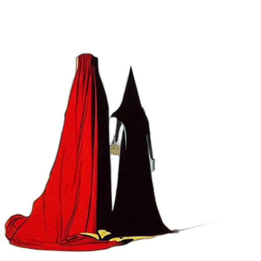 crown, umbrella, staff, mask transparent PNG cut-out