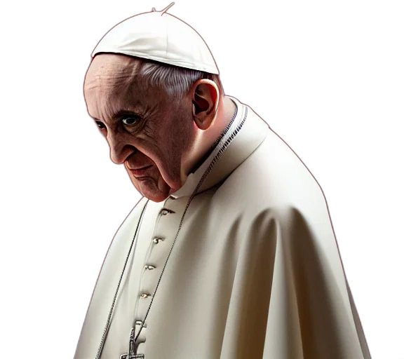 staff, photorealistic, 3d render, photography, pope, nips, breast, sensual transparent PNG cut-out