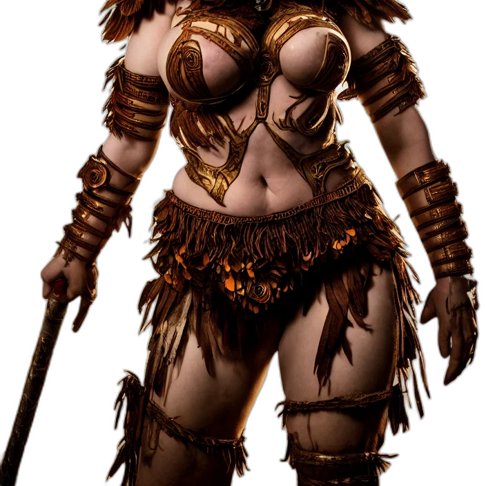 staff, fantasy art, concept art, comic book art transparent PNG cut-out