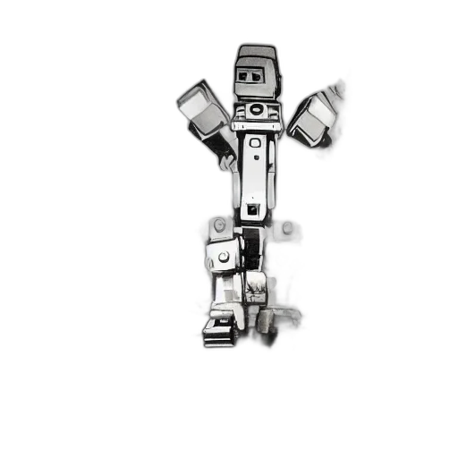 robot, jewelry, staff, weapon transparent PNG cut-out