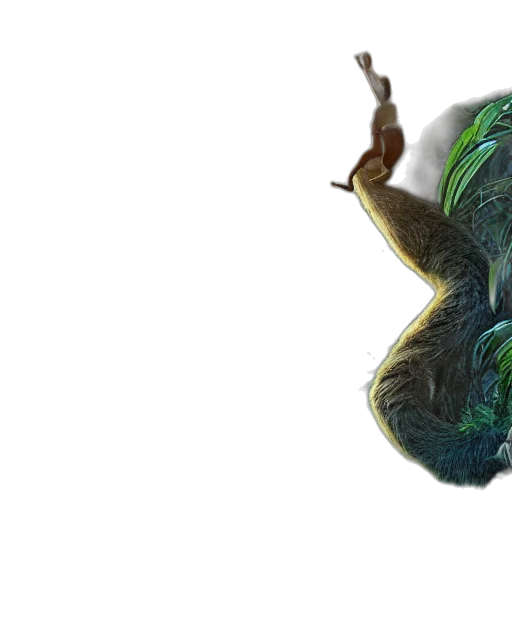 dragon, creature, hair, mask, concept art, 3d render, fantasy art, photorealistic transparent PNG cut-out