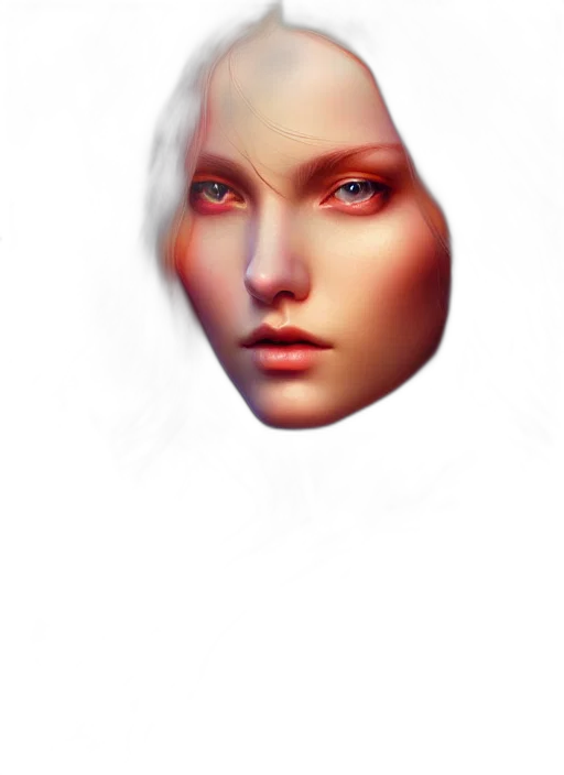 face, robot, mask, crown transparent PNG cut-out