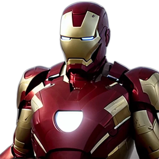 3d render, comic book art, concept art, photorealistic, elon, musk, iron, man transparent PNG cut-out