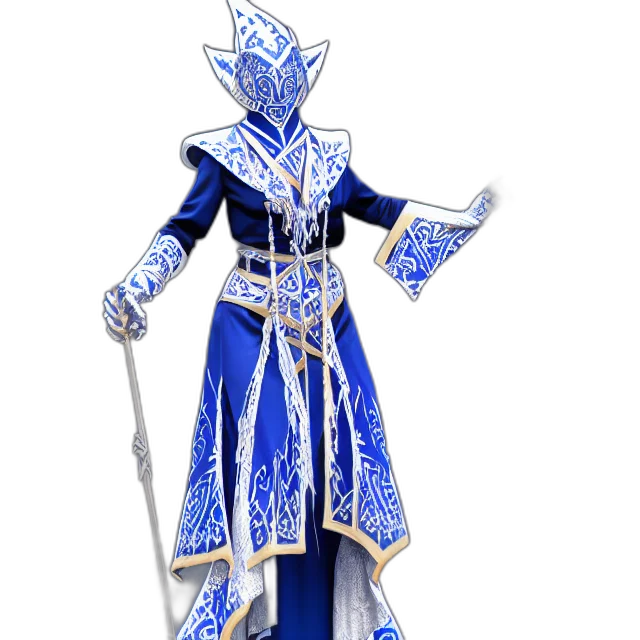 staff, concept art, fantasy art, 3d render transparent PNG cut-out