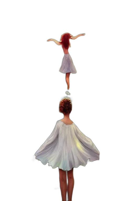 dress, hair, concept art, 3d render, photorealistic, pixel art, underwater, forest transparent PNG cut-out