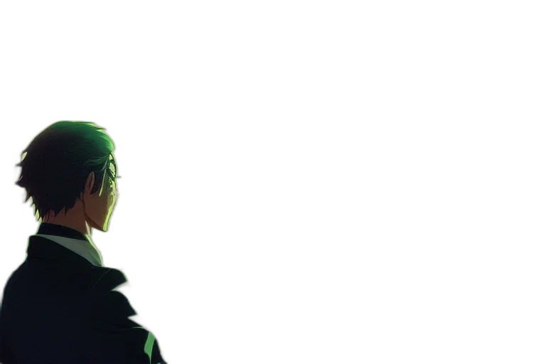weapon, mask, jacket, staff transparent PNG cut-out
