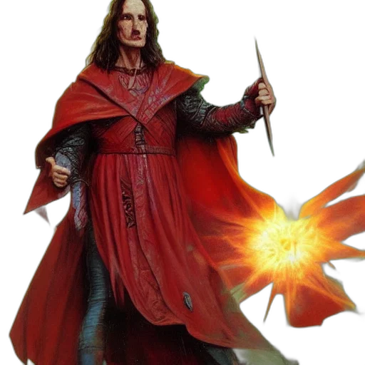 staff, jacket, sword, concept art transparent PNG cut-out