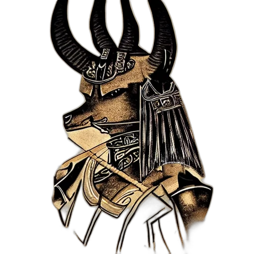 mask, crown, jewelry, weapon, fantasy art, concept art, watercolor, comic book art transparent PNG cut-out