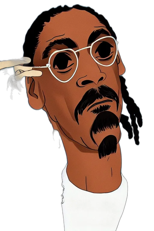 face, staff, cartoon, comic book art transparent PNG cut-out