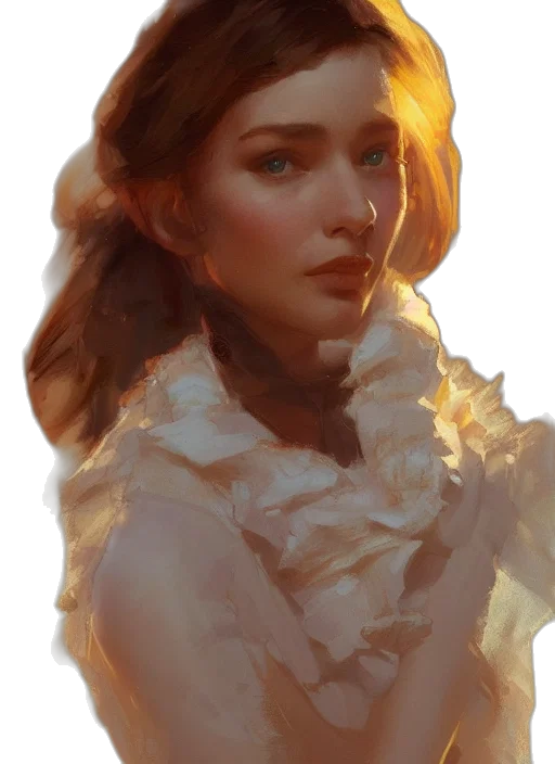 face, crown, dress, jacket transparent PNG cut-out