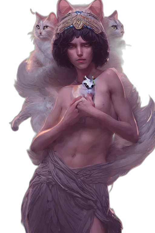 creature, jewelry, dress, fantasy art, concept art, photorealistic, pixel art, underwater transparent PNG cut-out