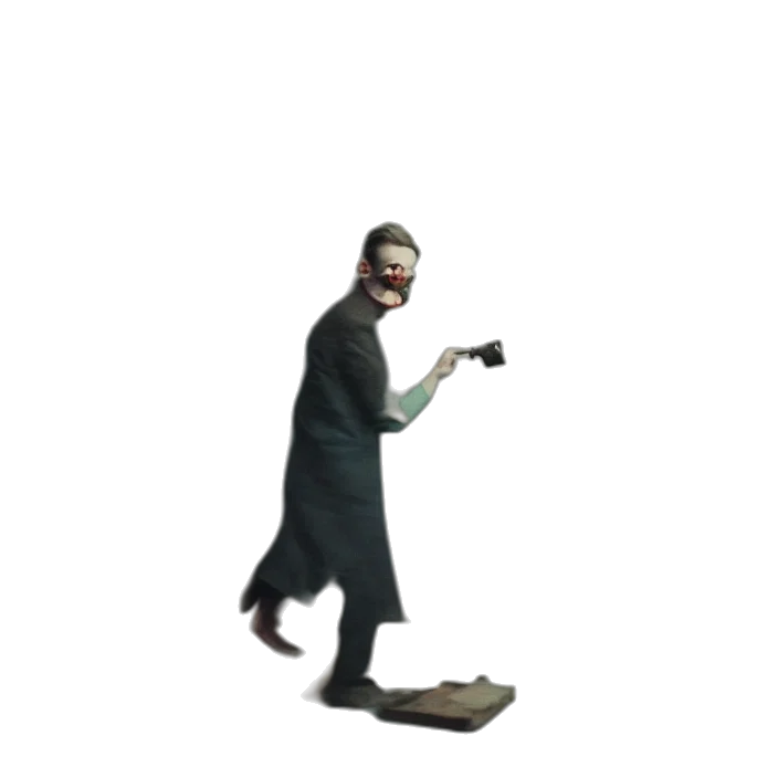 staff, creature, mask, weapon transparent PNG cut-out