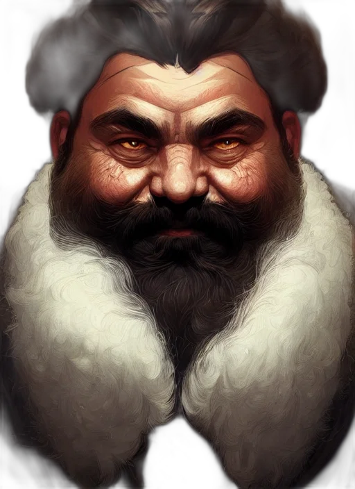 face, staff, fantasy art, photorealistic, concept art, oil painting, dungeons, dragons transparent PNG cut-out