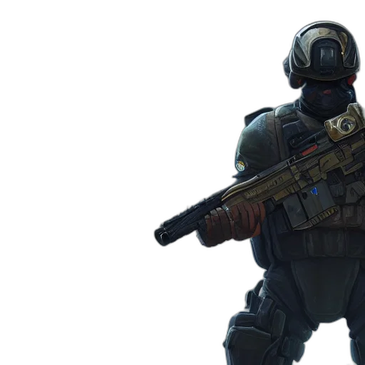 weapon, robot, staff, concept art transparent PNG cut-out