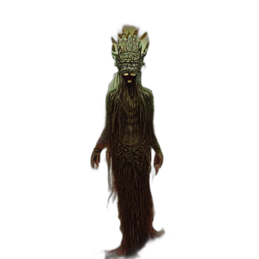 creature, staff, mask, animal transparent PNG cut-out