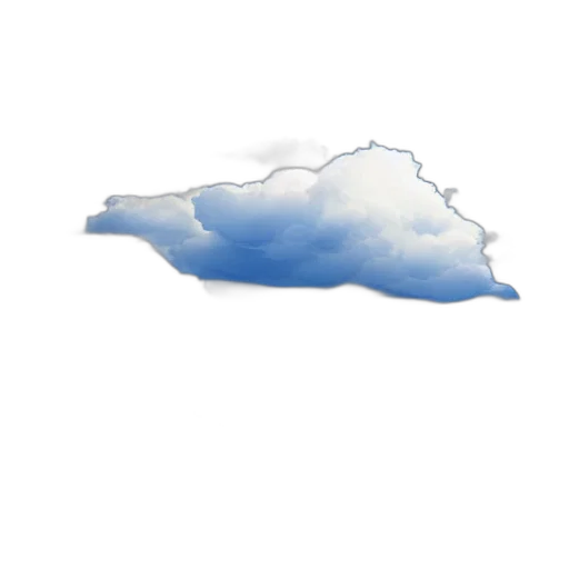 umbrella, crown, hat, dragon, photorealistic, concept art, fog, blue transparent PNG cut-out