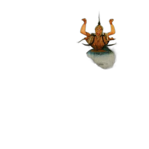 animal, creature, dragon, crown transparent PNG cut-out