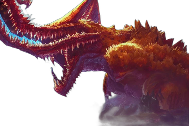 dragon, creature, animal, mask transparent PNG cut-out
