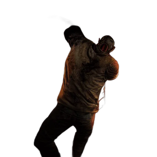 staff, weapon, creature, mask, concept art, 3d render, photorealistic, pixel art transparent PNG cut-out
