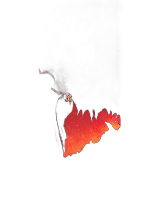 dragon, flower, creature, staff, concept art, photorealistic, 3d render, fantasy art transparent PNG cut-out