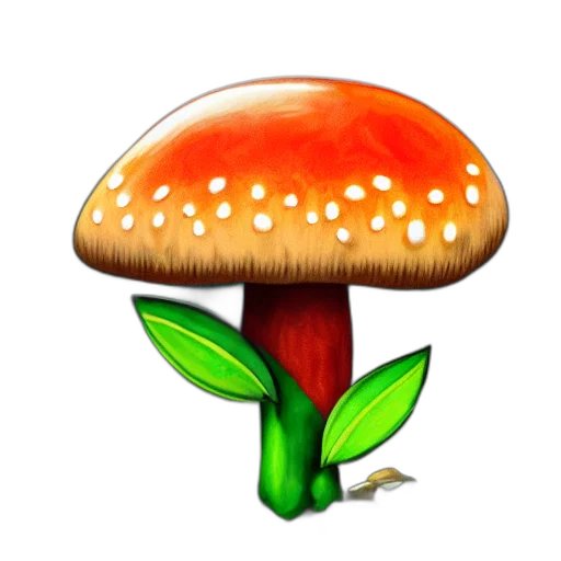 food, crown, hat, animal, pixel art, 3d render, concept art, photorealistic transparent PNG cut-out