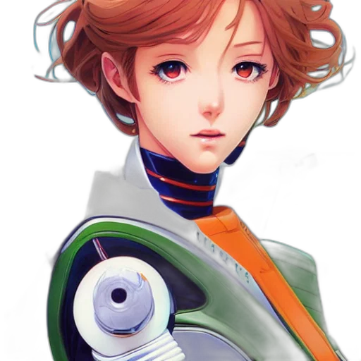 robot, staff, weapon, face transparent PNG cut-out