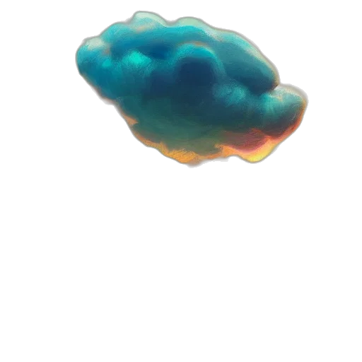 crown, hat, umbrella, creature, 3d render, vaporwave, concept art, pixel art transparent PNG cut-out