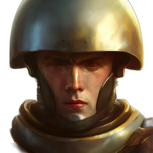 face, robot, mask, hat, concept art, fantasy art, photorealistic, oil painting transparent PNG cut-out