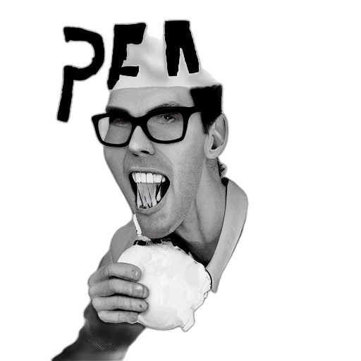 food, face, animal, photorealistic, jerma, ice, cream transparent PNG cut-out