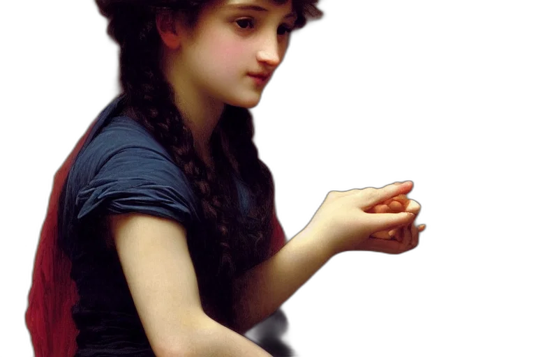 jewelry, dress, hair, staff transparent PNG cut-out