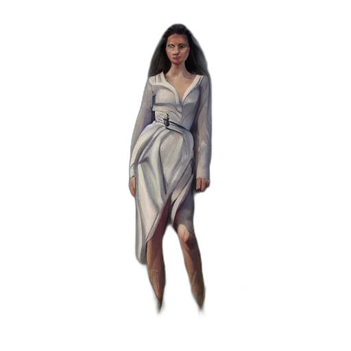 dress, creature, concept art, pixel art transparent PNG cut-out