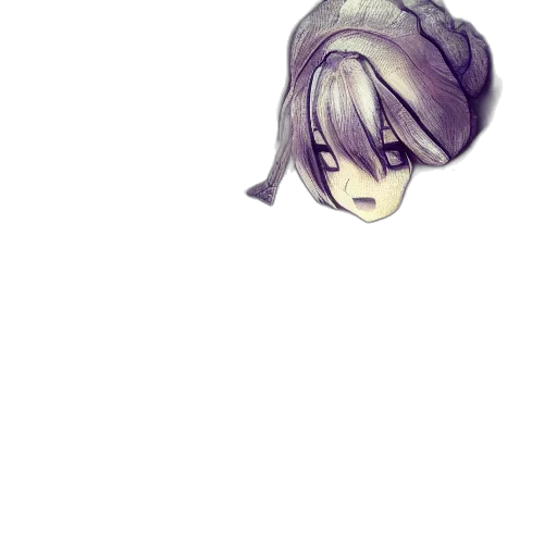 hat, mask, hair, face, watercolor, anime, pixel art, concept art transparent PNG cut-out