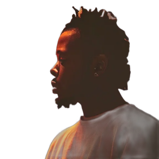 face, photorealistic, 3d render, pixel art, concept art, photo, kendrick, lamar transparent PNG cut-out