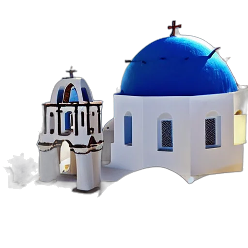 building, 3d render, concept art, pixel art transparent PNG cut-out
