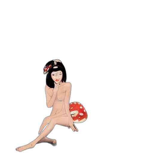 jewelry, dress, creature, pixel art, cartoon, concept art, anime, fire transparent PNG cut-out
