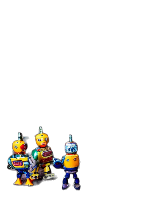 robot, staff, weapon, pixel art transparent PNG cut-out