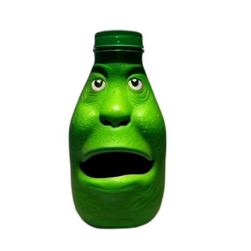 bottle, mask, face, animal transparent PNG cut-out