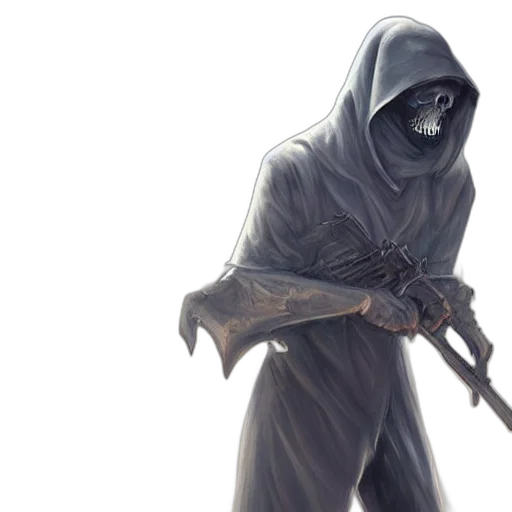 staff, weapon, sword, mask, concept art, fantasy art, comic book art, photorealistic transparent PNG cut-out