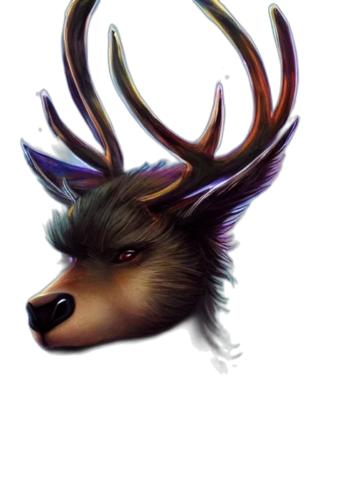 animal, creature, crown, face transparent PNG cut-out