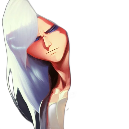 face, hair, mask, robot transparent PNG cut-out