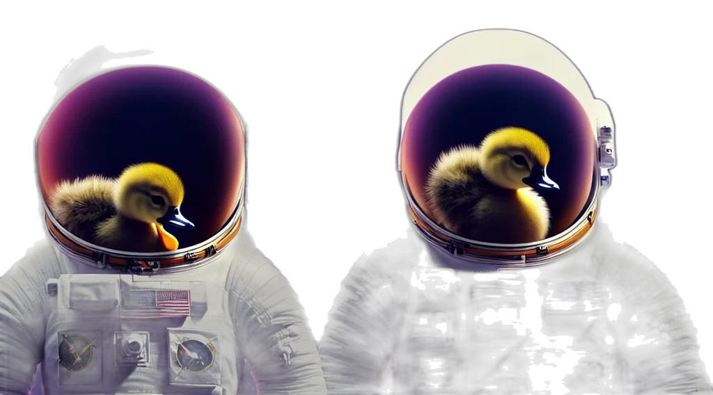 mask, robot, concept art, 3d render, photorealistic, outer space, underwater, epic transparent PNG cut-out